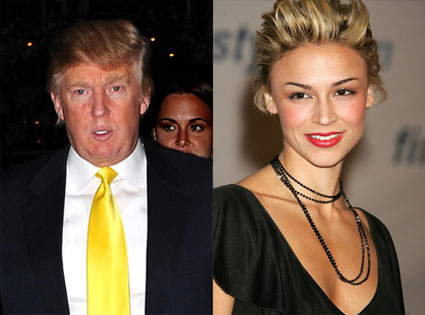 Donald Trump, Samaire Armstrong Donald Trump, Samaire Armstrong